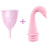 Менструальна чаша Femintimate Eve Cup розмір S з переносним душем, діаметр 3,2 см