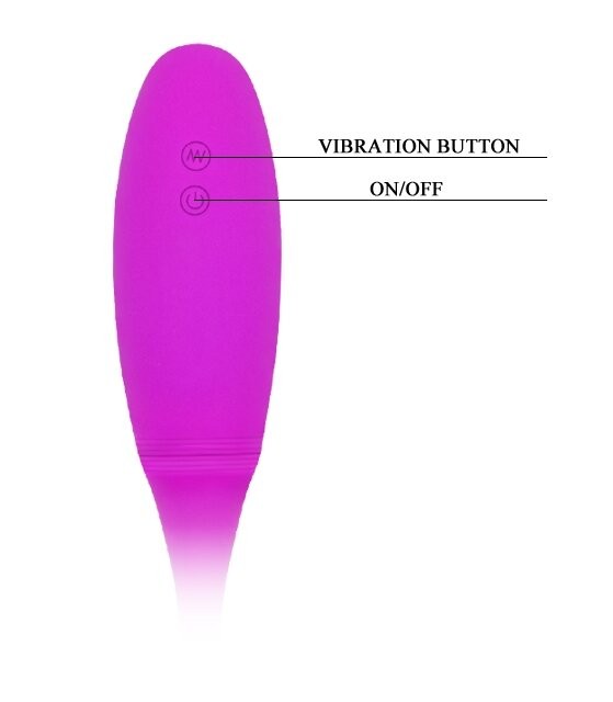 Гнучкий вібростимулятор унісекс PRETTY LOVE-Snaky Vibe, BI-014327-1
