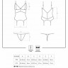 Корсет Obsessive 810-COR-1 corset, Черный, L/XL
