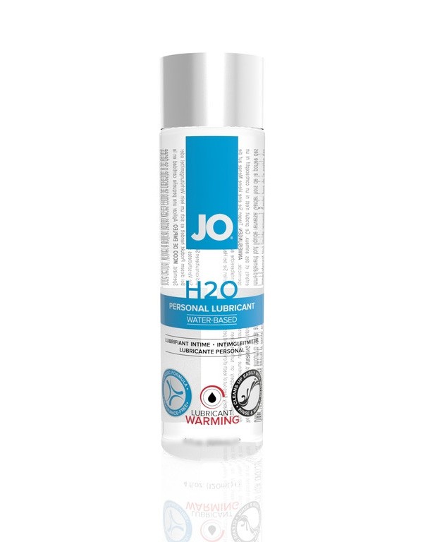 System JO H2O Lube Warming - согревающий лубрикант на водной основе, 60 мл
