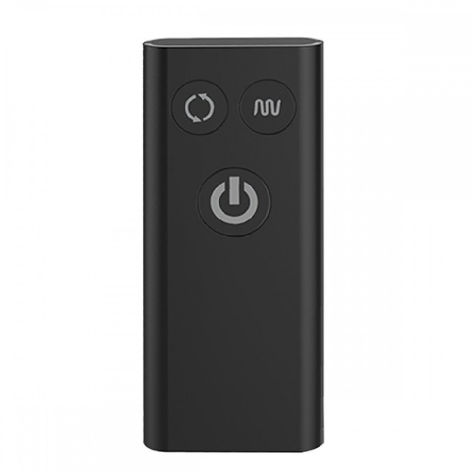 Масажер простати з ротацією Nexus Revo Extreme, з пультом, чорний, 14 х 3.4 см