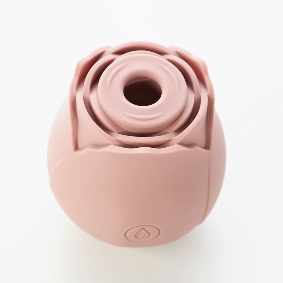 Вакуумний стимулятор клітора у вигляді троянди Sweet Em Velvet Lure, рожевий
