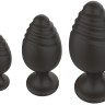 Набір анальних стимуляторів Boss Series - Silicone Anal Plugs Set (2,8 / 3,5 / 4,4 cm), BS7800018