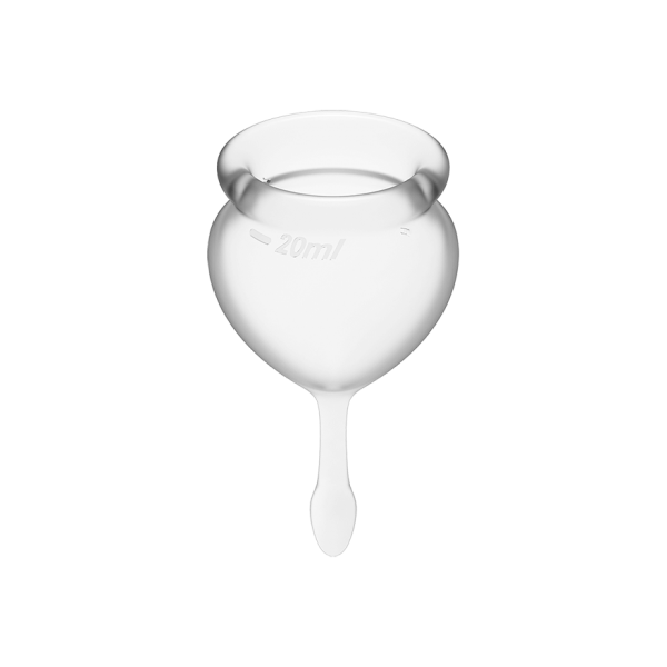 Менструальные чаши SATISFYER FEEL GOOD MENSTRUAL CUP WHITE