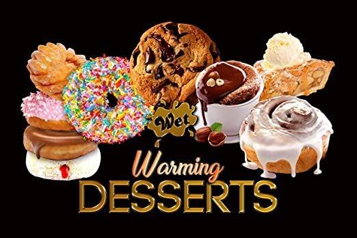 Съедобный лубрикант 4 в 1 WET Warming Desserts Fresh Delicious Donuts (со вкусом пончиков) 89mL