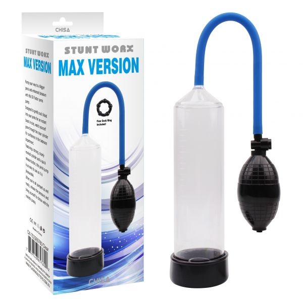 Помпа Max Version Penis Pump, Clear, Прозрачный