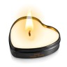 Розпродаж!!! Масажна свічка серце Plaisirs Secrets Natural (35 мл) (термін придатності 04.2024)