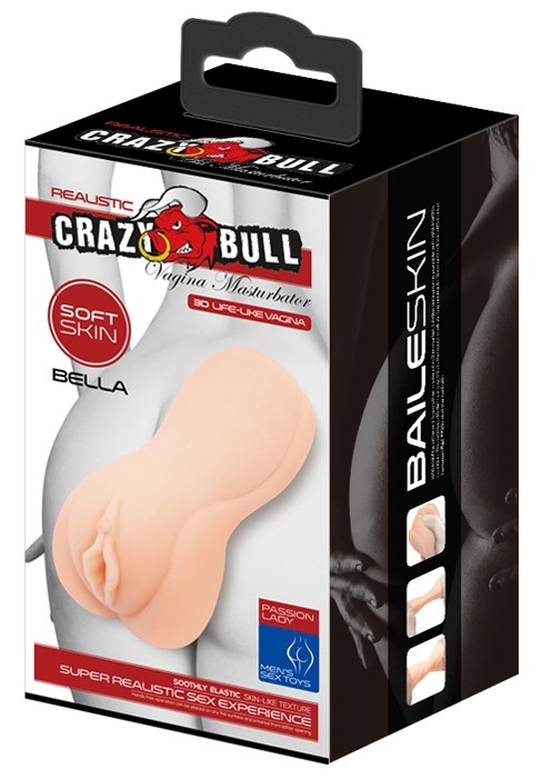 Мастурбатор-вагіна Crazy Bull - Bella Realistic Masturbator, BM-009187