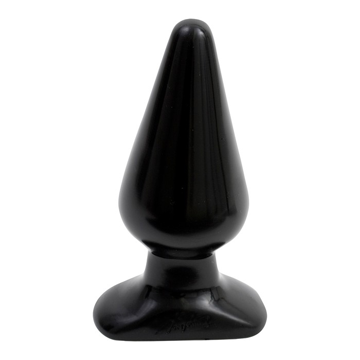 Анальная пробка Butt Plug, черный, 13Х6 см