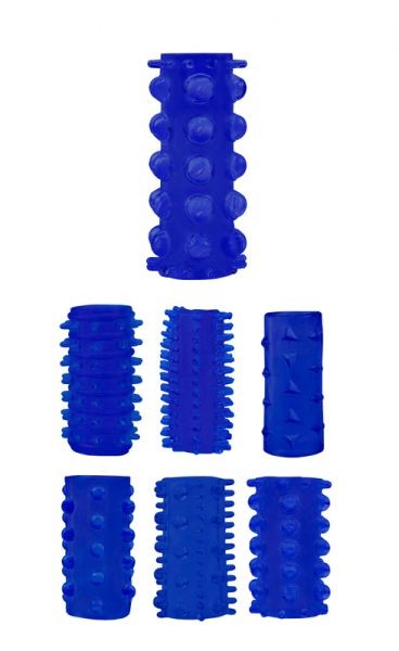 Набір насадок Penis Sleeve Kits-Blue