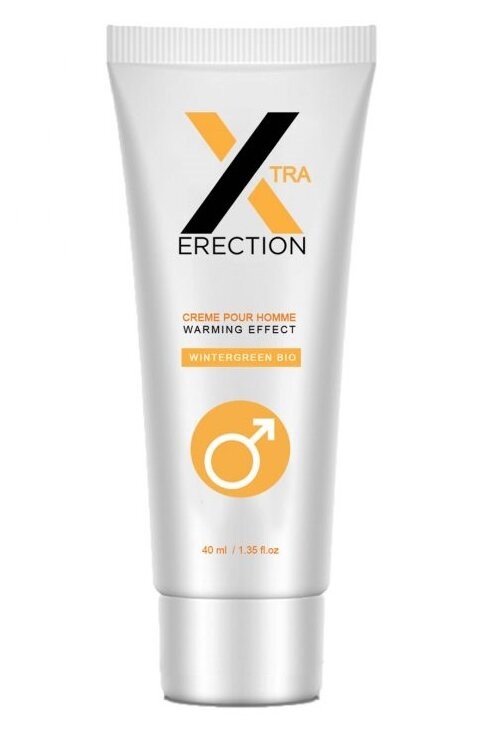 Крем для стимулювання пеніса XTRA ERECTION warming gel for man, 40 ml