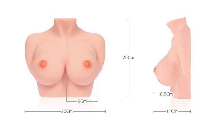 Мастурбатор-грудь Kokos Bouncing Titties C cup