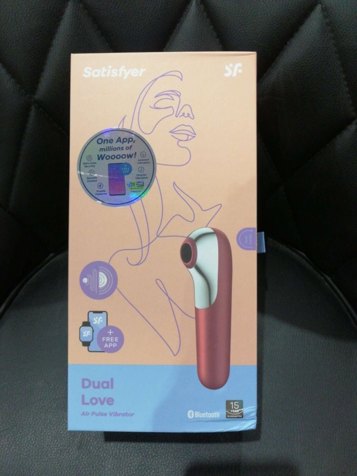 Смарт вибратор и вакуумный стимулятор 2-в-1 Satisfyer Dual Love Pink (мятая упаковка)
