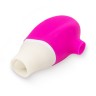 Мистер Факер Jubie - вакуумная стимуляция с язычком 2в1, 8.7x5.3 см (розовый)