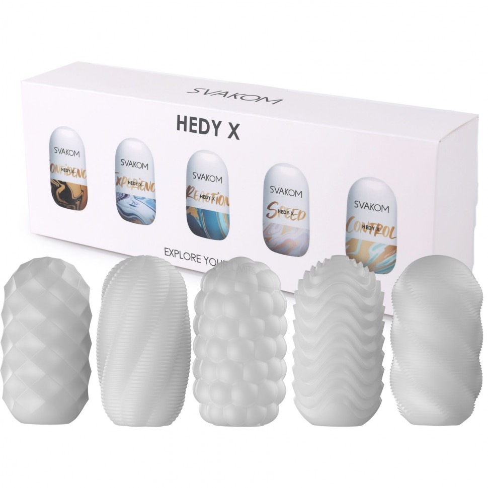 Набір яєць мастурбаторів Svakom Hedy X- Mixed Textures