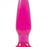 Анальная пробка Pleasure Plug Mini, 8,5х2,2 см (розовый)