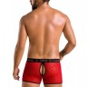 Чоловічі червоні боксерки з малюнком 046 SHORT PARKER red L/XL - Passion