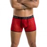 Чоловічі червоні боксерки з малюнком 046 SHORT PARKER red L/XL - Passion