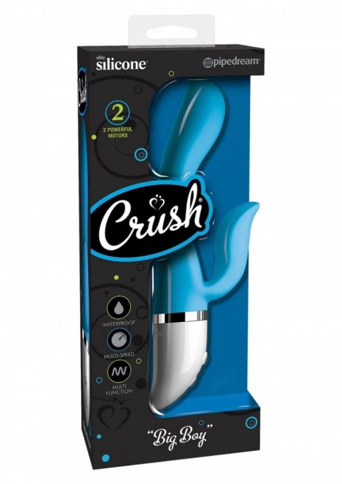 Pipedream Crush Big Boy Blue - вибратор, 12.7х3.6 см