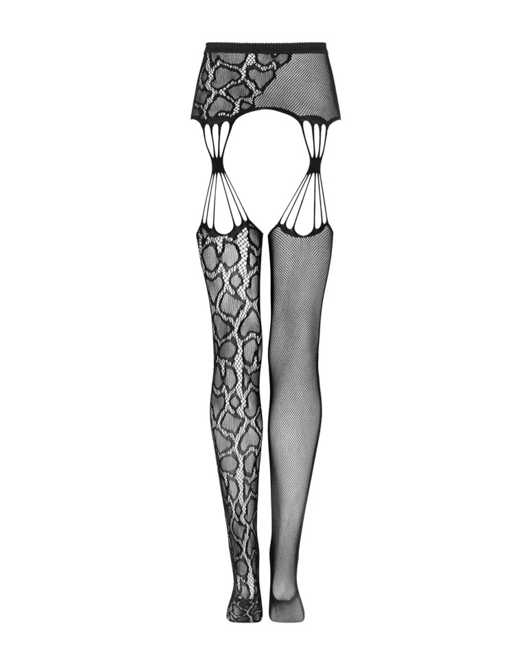 Чулки Obsessive Garter stockings S821 S/M/L