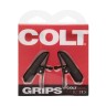 Затискачі на соски з вібрацією COLT Grips, чорні