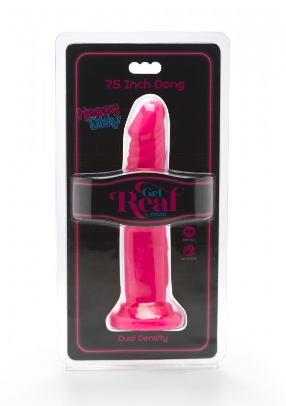 Реалистичный фаллос Toy Joy Get Real Happy Dicks Dong 7.5 Inch Pink