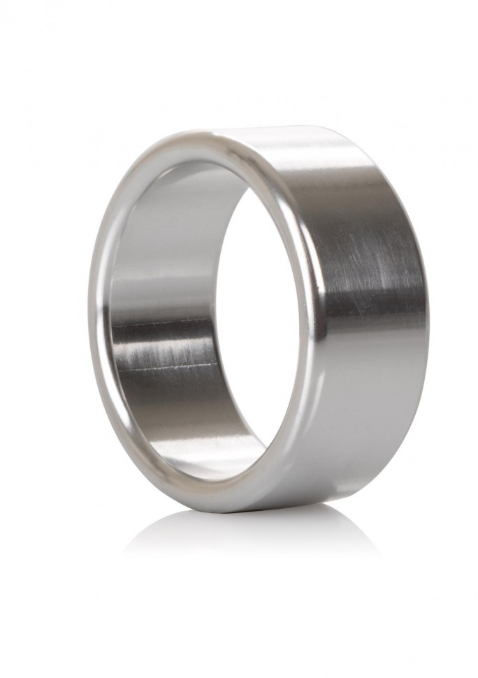 CalExotics Alloy Metallic Ring M - широкое металлическое эрекционное кольцо, 3,75 см