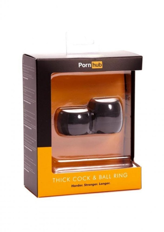 Pornhub Thick Cock and Ball Ring  эрекционные кольца для члена и мошонки