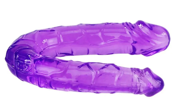 Подвійний фалоімітатор "Double dong" Purple