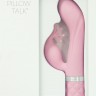 Роскошный вибратор-кролик Pillow Talk - Kinky Pink с кристаллом Сваровски, мощный