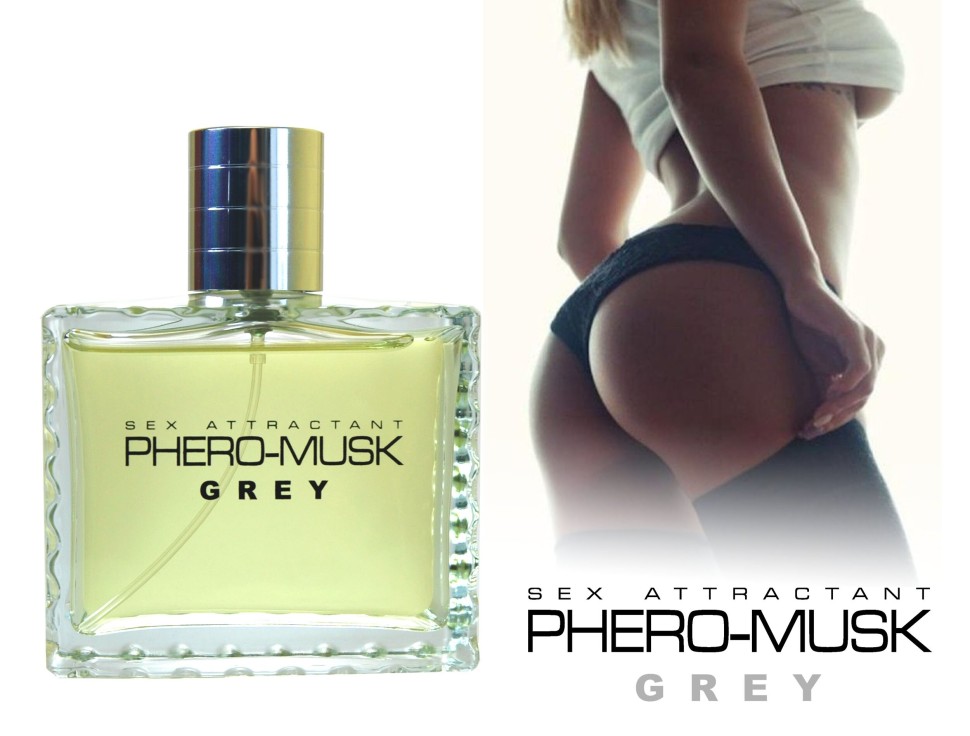 Духи з феромонами для чоловіків PHERO-MUSK Grey, 100 ml