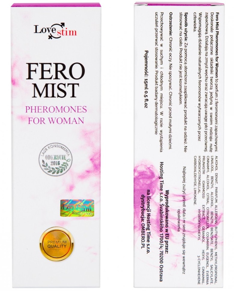 Духи з феромонами для жінок Feromist Women, 15 ml