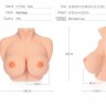 Мастурбатор-груди Kokos Bouncing Titties D сир, Телесный