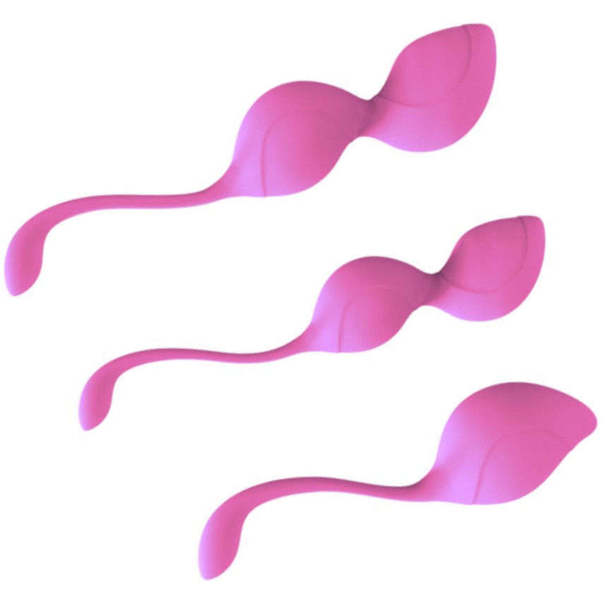 Набір вагінальних кульок Pink Kegel Set ніжно-рожевий