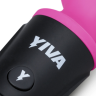 Вібромасажер - Yiva Power Massager чорно-рожевий
