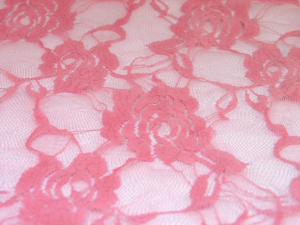 Прозора сорочка з довгим рукавом YOLANDA CHEMISE pink XXL/XXXL - Passion, трусики