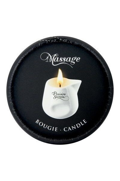 Массажная свеча Plaisirs Secrets Bubble Gum (80 мл) подарочная упаковка, керамический сосуд