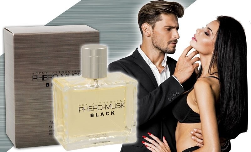Духи з феромонами для чоловіків PHERO-MUSK BLACK, 100 ml