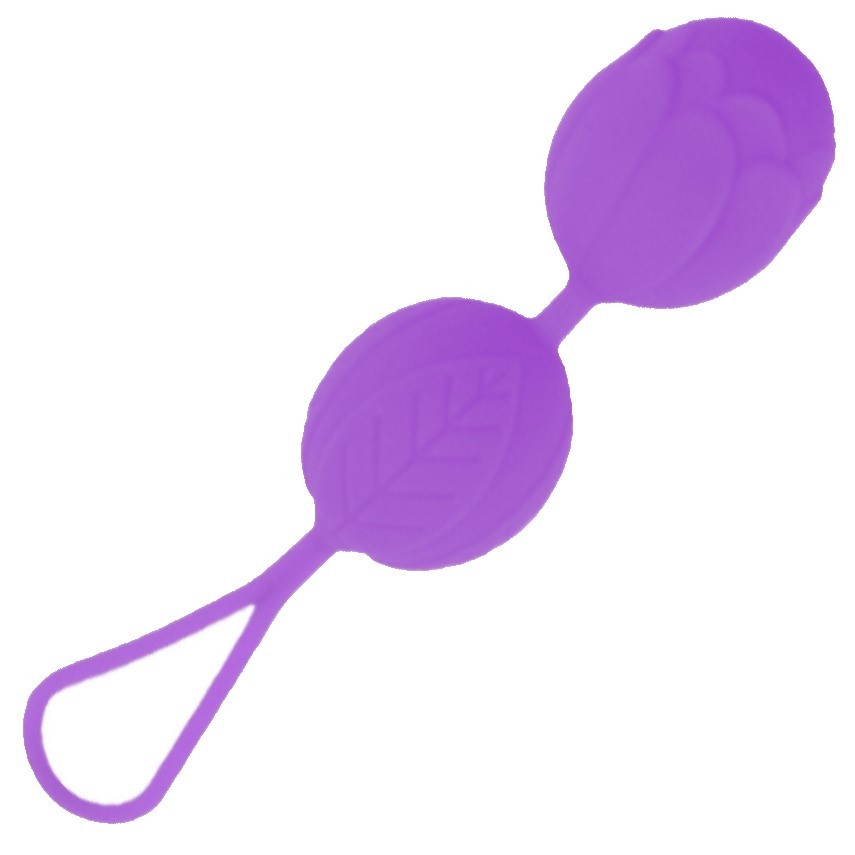 Вагінальні кульки Purple Petal фіолетовий