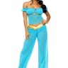 Костюм принцеси Жасмин S Leg Avenue Arabian Beauty, 3 предмети, бірюзовий