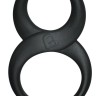 Эрекционное кольцо Rocks Off 8 Ball Black для члена и мошонки, эластичное