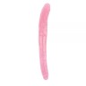 Фаллоимитатор двойной Hi-Rubber 45 см, Pink