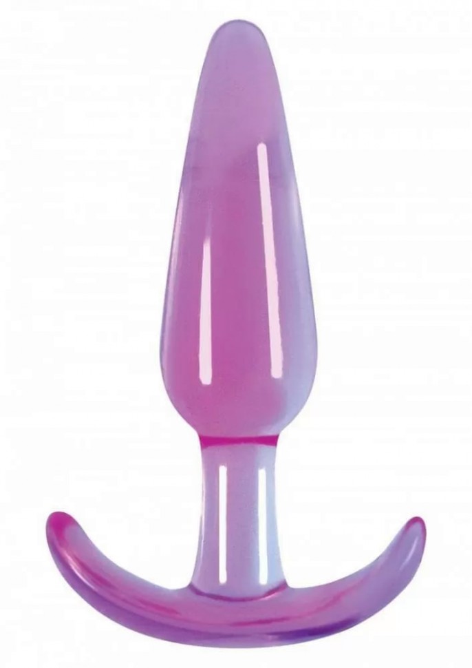 Анальный стимулятор Jelly Rancher T-Plug Smooth 8х3 см. (пурпурный)