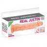 Фаллоимитатор Real Body - Real Justin Flesh, TPE (мятая упаковка)