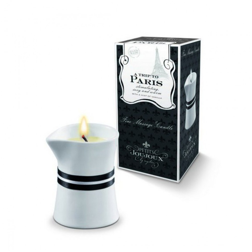 Масажна свічка "Подорож до Парижа", 120 грам