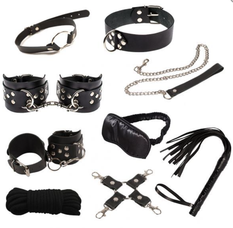 Набір Exxtreme Sex BDSM Leather Set Max, Black