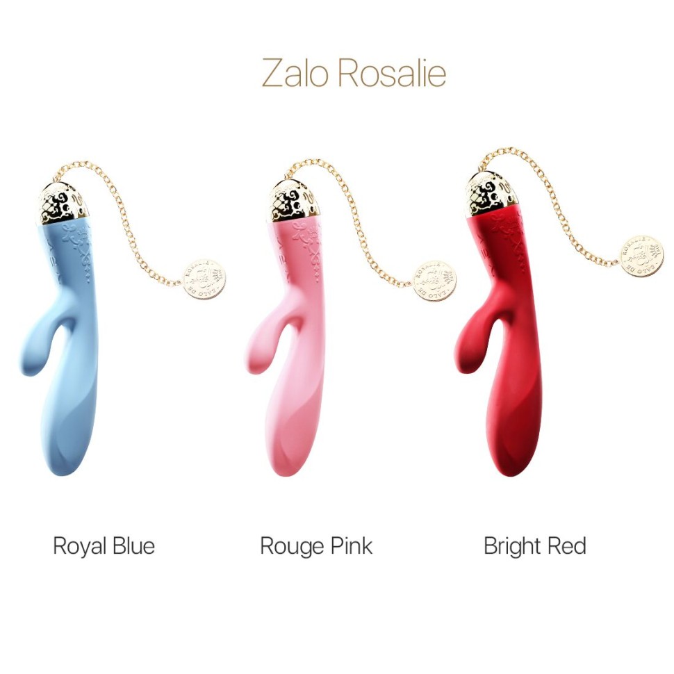 Смартвібратор-кролик Zalo  -  Rosalie Bright Red