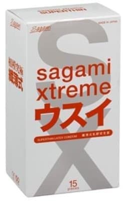Ультратонкие латексные презервативы Sagami Xtreme, 1 шт.