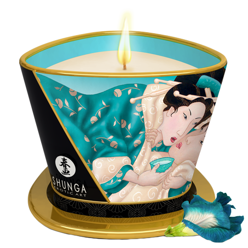 Shunga Massage Candle Island Blossoms - массажная свеча, 170 мл (Остров цветов)