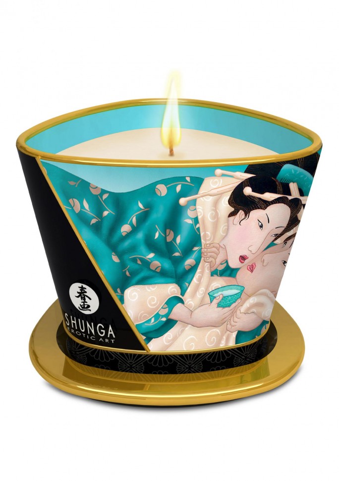 Shunga Massage Candle Island Blossoms - массажная свеча, 170 мл (Остров цветов)
